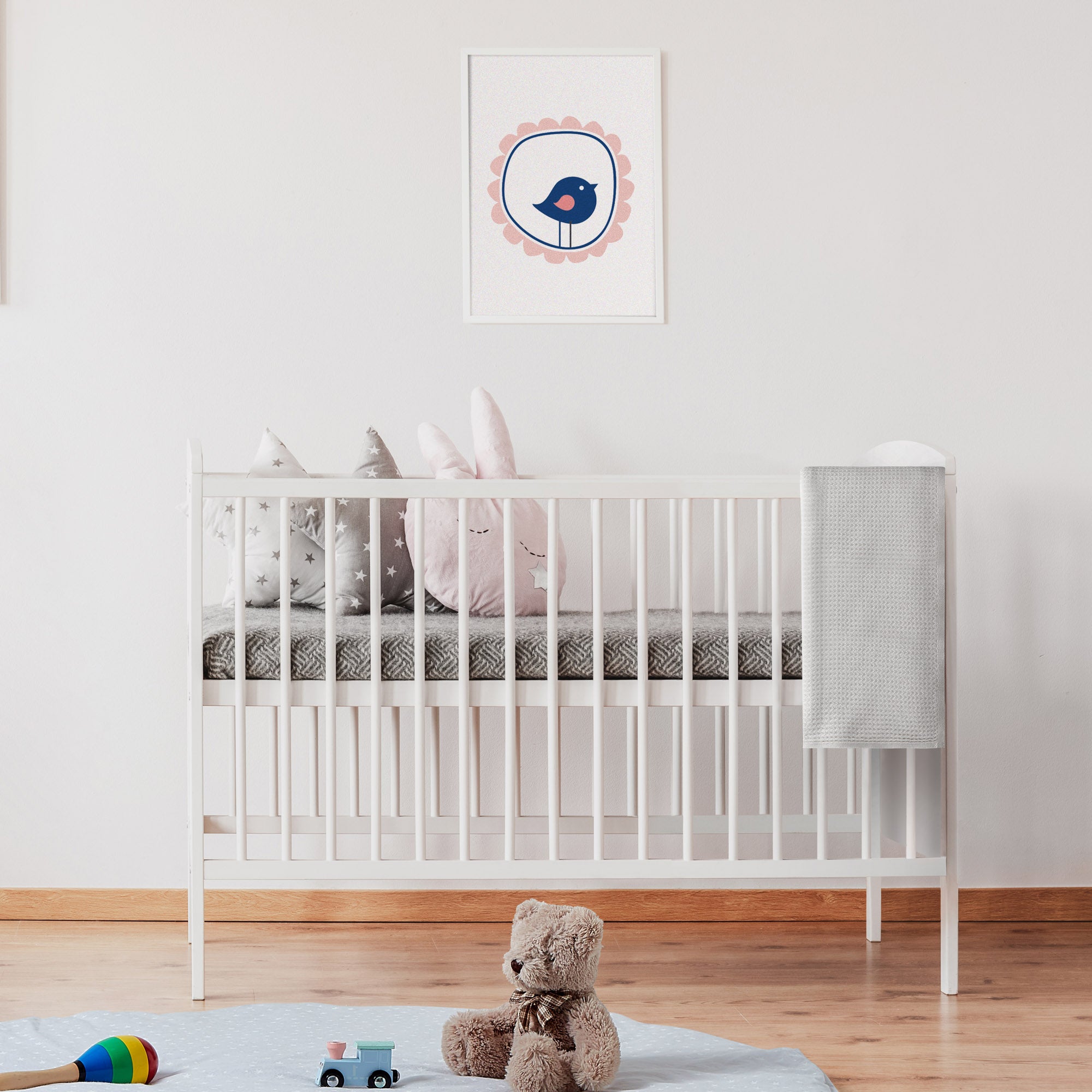 Byrd and Blume nursery scene